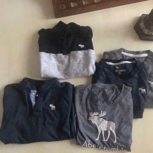 Boys size 5/6 Abercrombie & Fitch tops